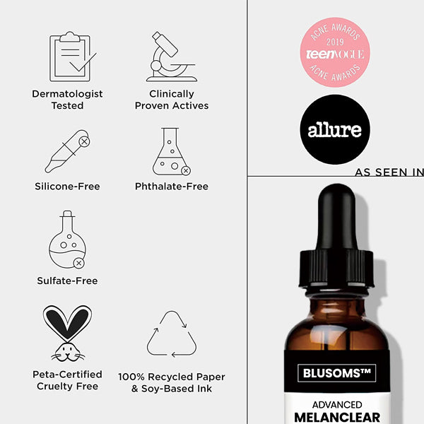 Blusoms™ LUX Advanced MelanClear Facial Serum