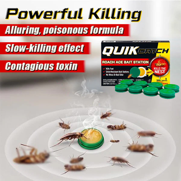 QuikCatch Killer Roach Ace Bait Station