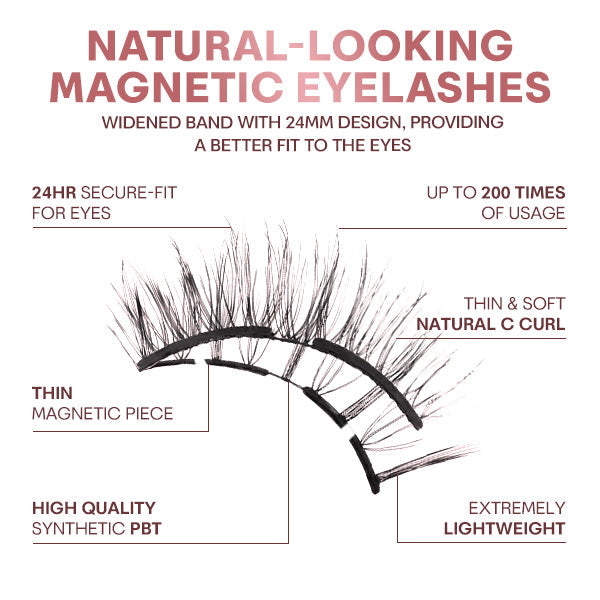 Liascy™ Flawless Prime Magnetic Eyelashes