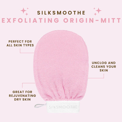 SilkSmoothe Exfoliating Origin-Mitt