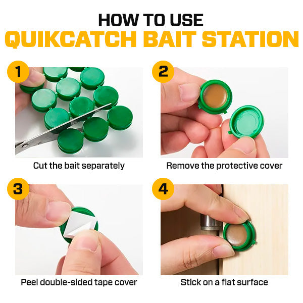 QuikCatch RoachAce Bait Station